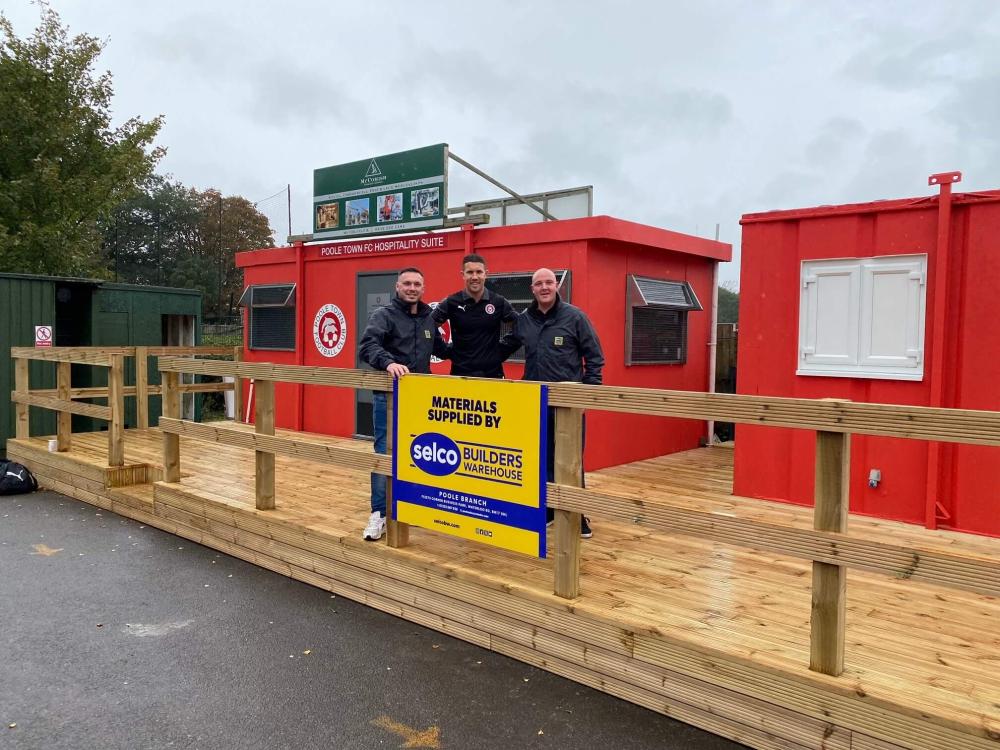 Poole Town FC Decking Selco