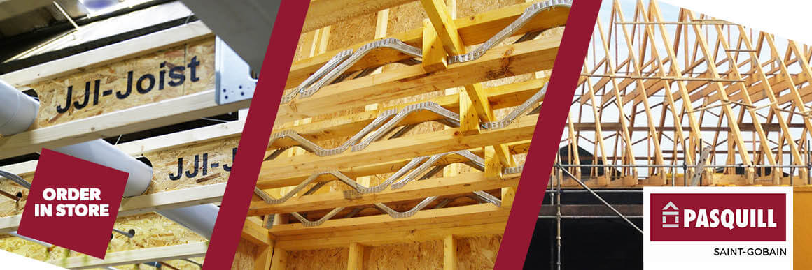 Pasquill roof trusses at Selco web banner