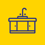 Kitchen design service web icon