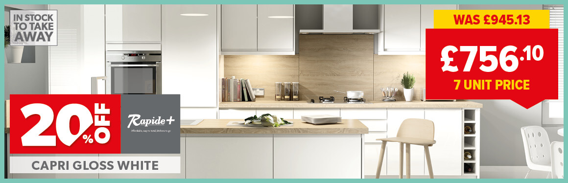capri gloss kitchen