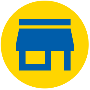 Shop front icon