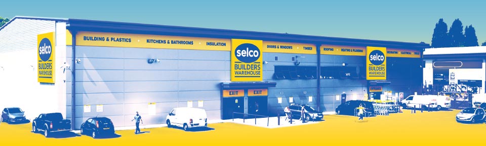 Selco Builders Warehouse store graphic