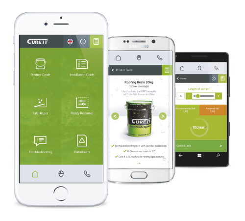GRP Cure It mobile app