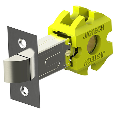 Jigtech tubular door latch