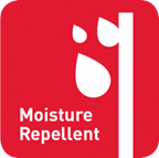 Moisture repellent logo