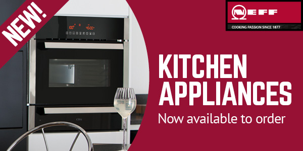NEFF kitchen appliances available at Selco