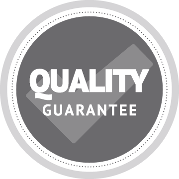 Quality guarantee stamp