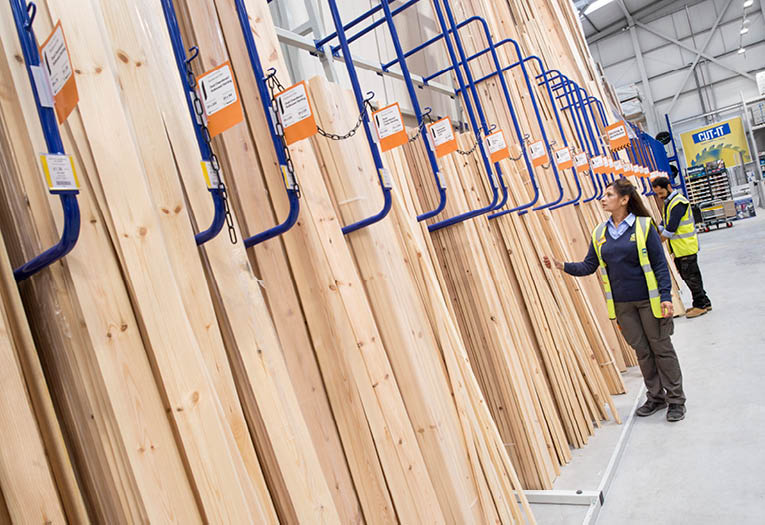 Timber yard