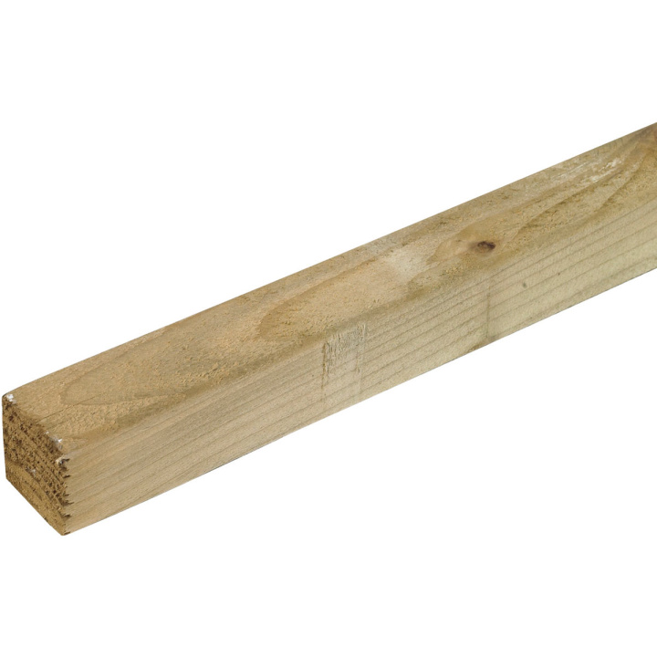Sawn Treated Green Easi Edge 50 x 47mm (2" x 2") Kiln Dried FSC®