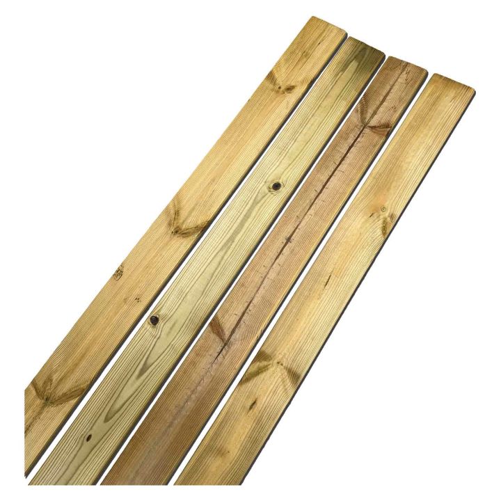 Treated Garden Screening Batten 25 x 100 x 4200mm (4" x 1")