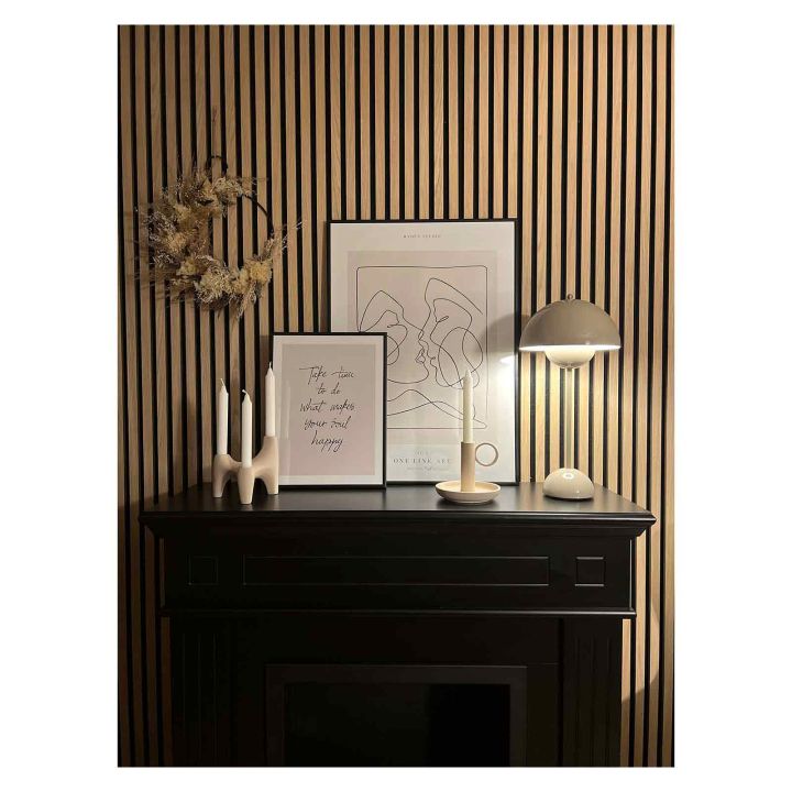 Premium Light Oak Acoustic Panel 2440 x 605 x 22mm