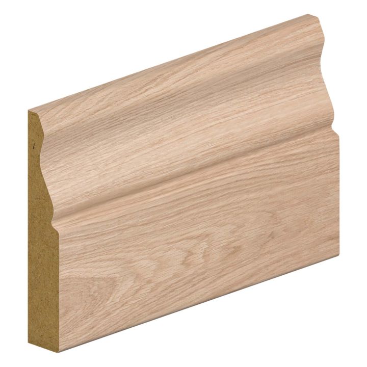 Oak Veneer Ogee Skirting 119 x 18 x 4200mm