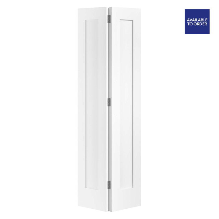 Pattern 10 White Primed Bi-Fold Doors 1981 x 686 x 35mm
