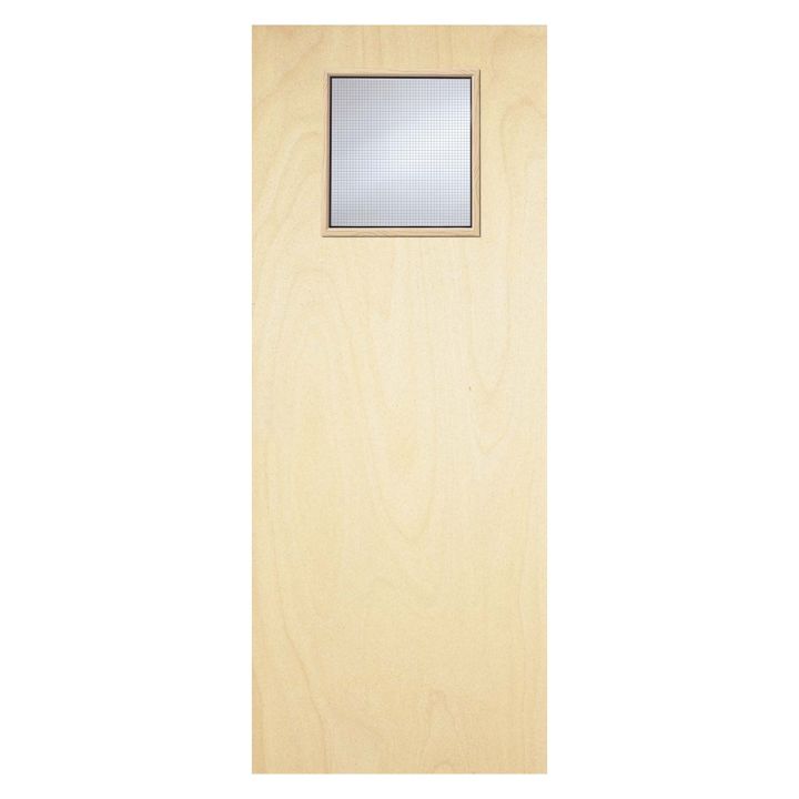 Internal Plywood Preglazed Fire Door FD30