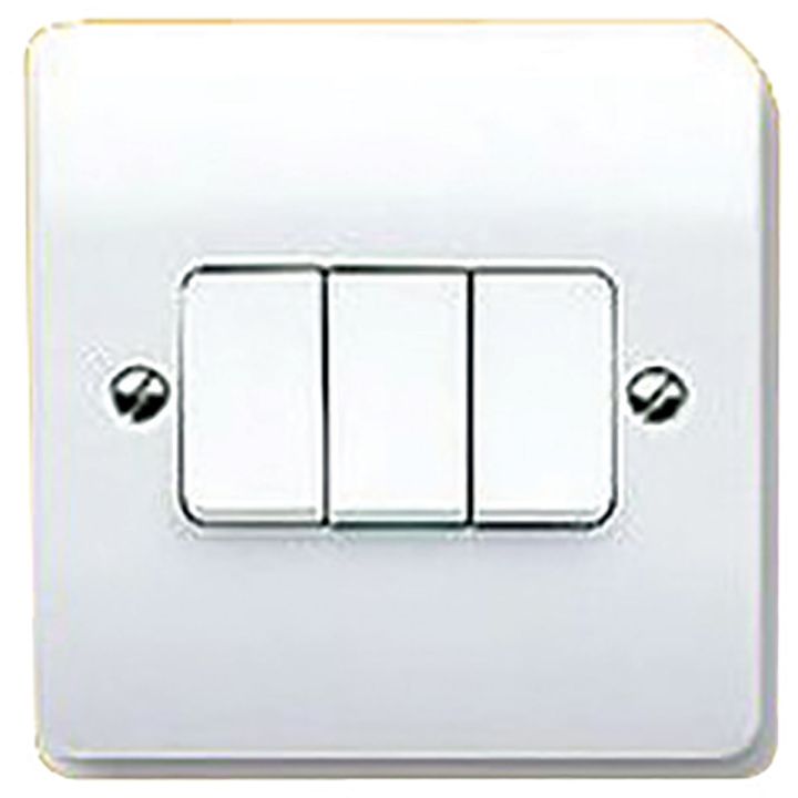 MK 3 Gang 2 Way Switch
