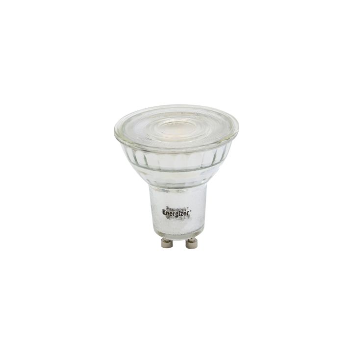 Energizer LED GU10 Cool White Full Glass Light Bulb 345LM 36°