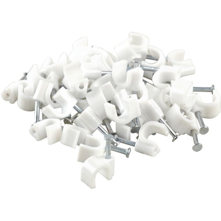 3.5mm Round Clips White