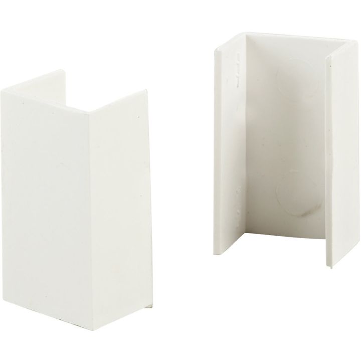 Cable Trunking Coupler 16 x 25mm Pack of 2