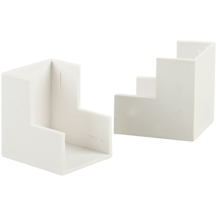Cable Trunking External Angle 16 x 38mm Pack of 2