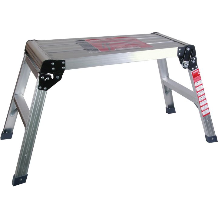 ProDec 700mm x 300mm Folding Aluminium Workstand/Hop-Up 500mm Height
