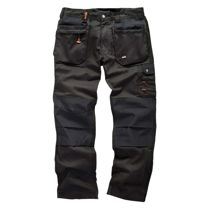 Scruffs Worker Plus Black Trouser