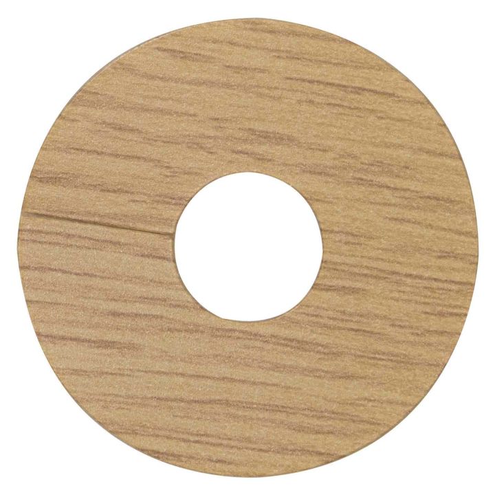 Farmhouse Oak Self-Adhesive Waterproof Pipe Cover Pack of 4