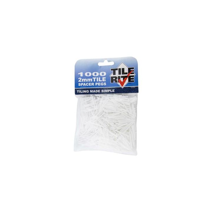2mm Wall Tile Spacers Hollow Section Pack of 1000
