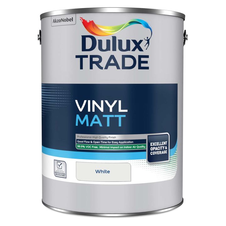 Dulux Trade Vinyl Matt Emulsion White