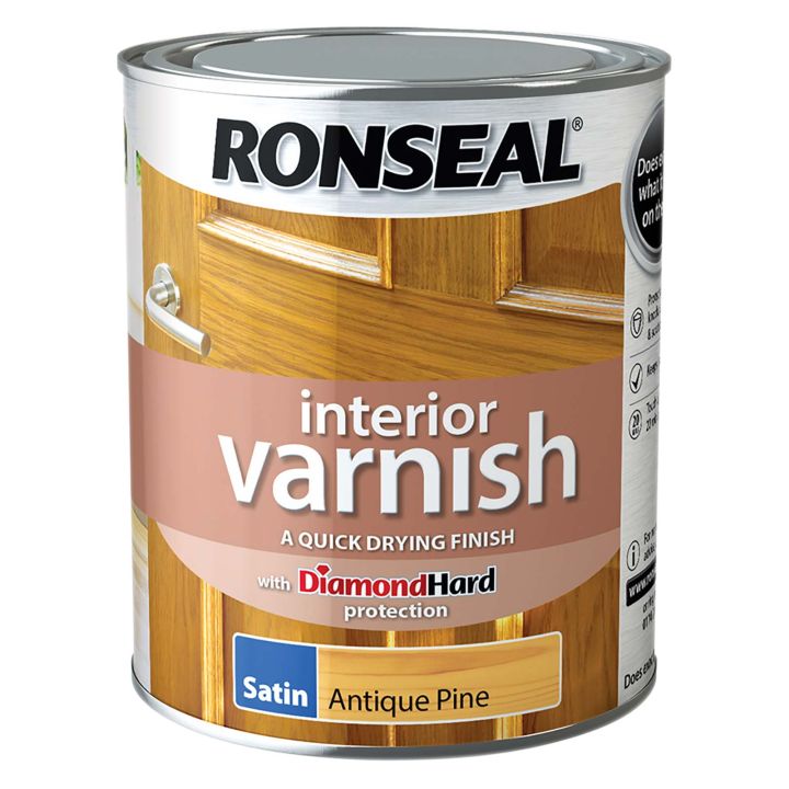 Ronseal Satin Interior Varnish 750ml