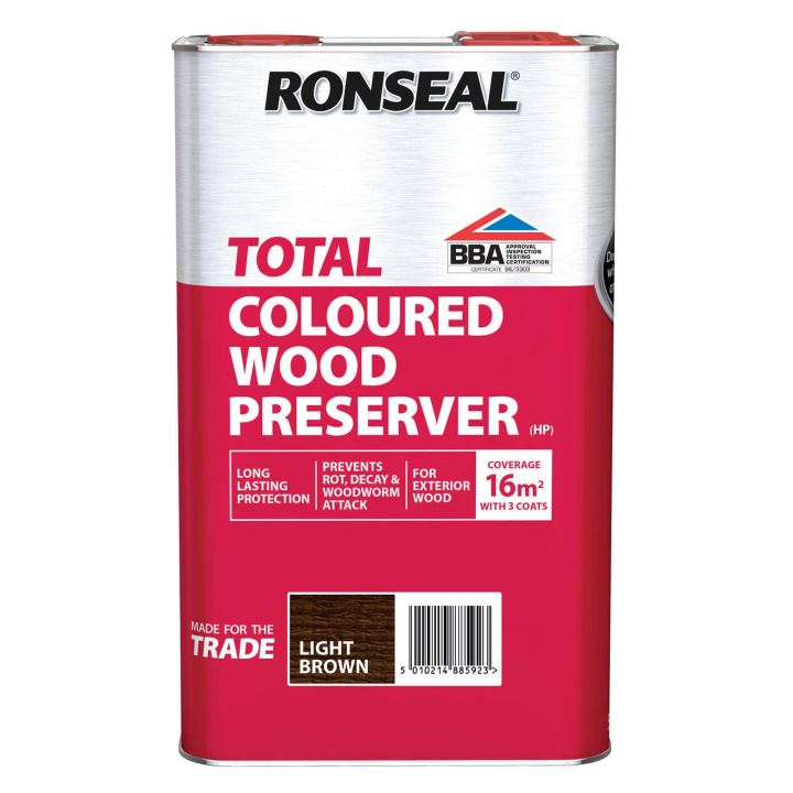 Ronseal Total Coloured Wood Preserver 5L