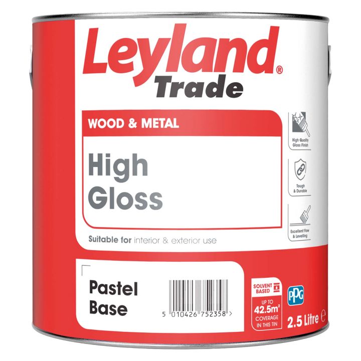 Leyland Trade High Gloss Colour Mixing Base 2.5L