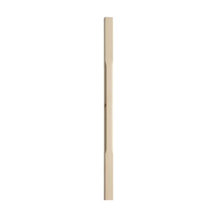 Stop Chamfered Pine Stair Spindle 41 x 895mm