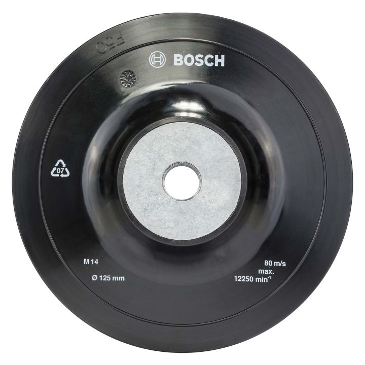 Rubber Backing Pad For 125mm Sanding Sheets