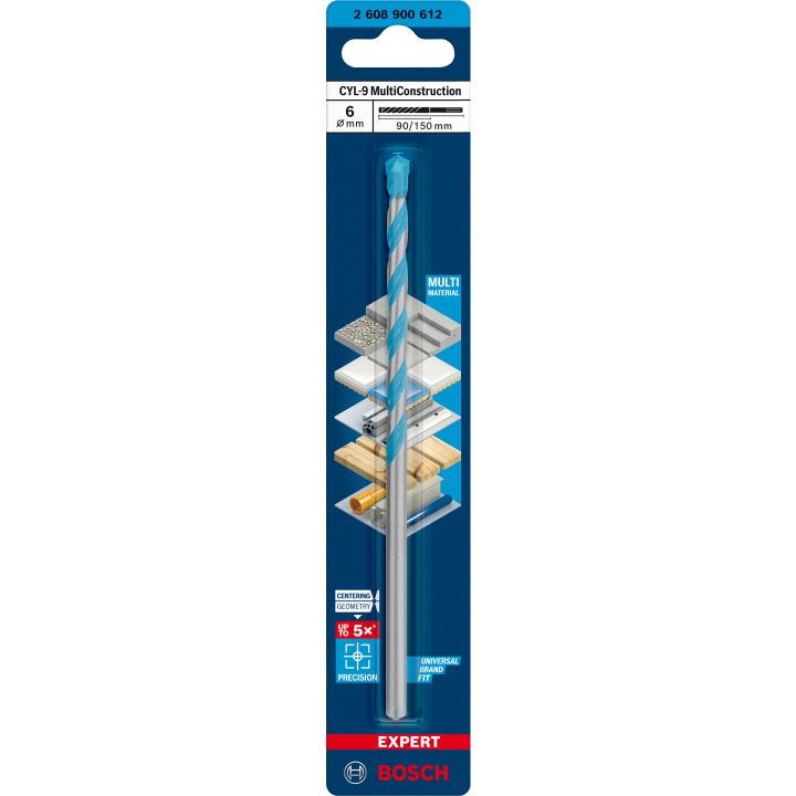Bosch Expert Multi Construction Bit 6 x 150mm