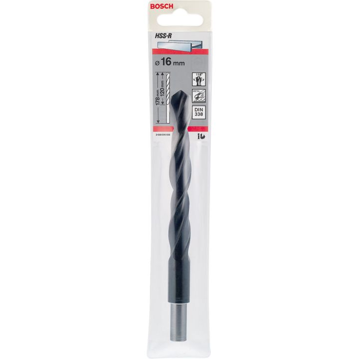 HSS-R Drill Bit 16mm With Shank