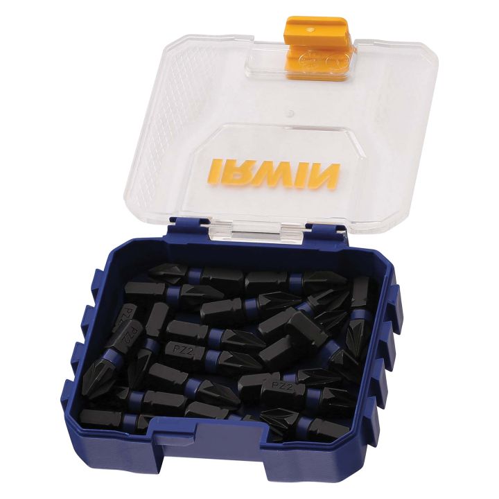 Irwin Impact Performance Screwdriver Bits PZ2 25mmPack of 20