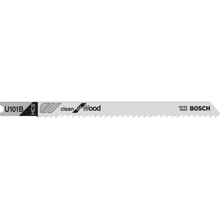 Jigsaw Blades For Wood U101b (Pk 3)