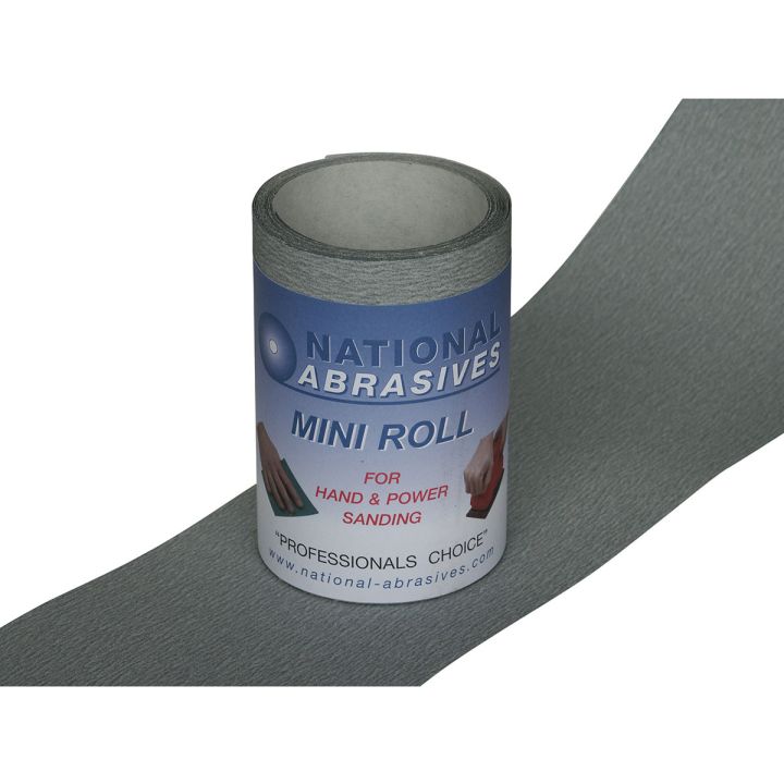 P320 Grade Ultra Fine Grey Silicone Carbide Abrasive Roll 115mm x 5m