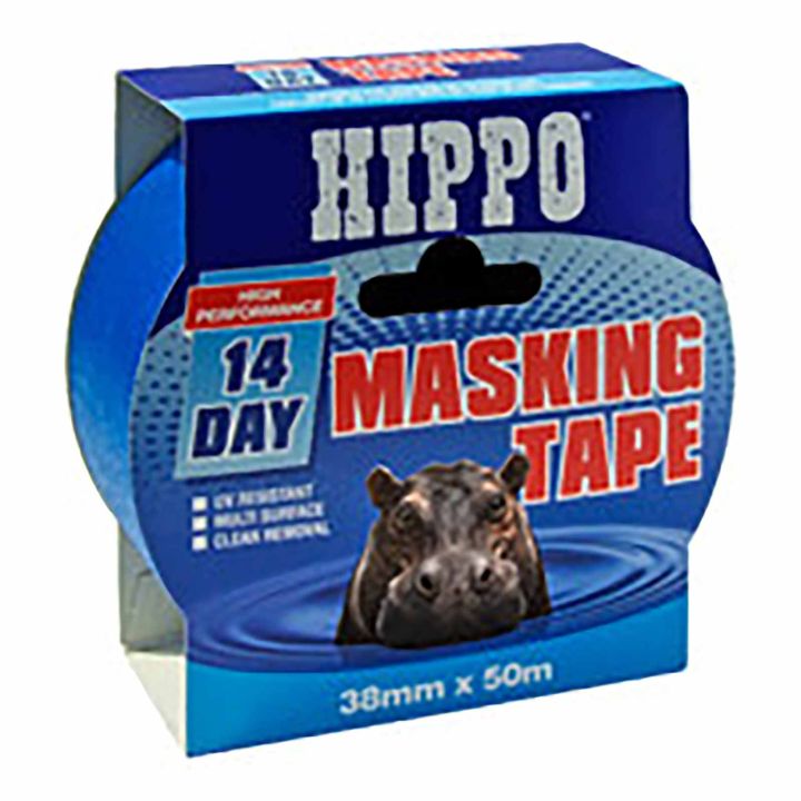Hippo 14 Day Masking Tape 38mm x 50m