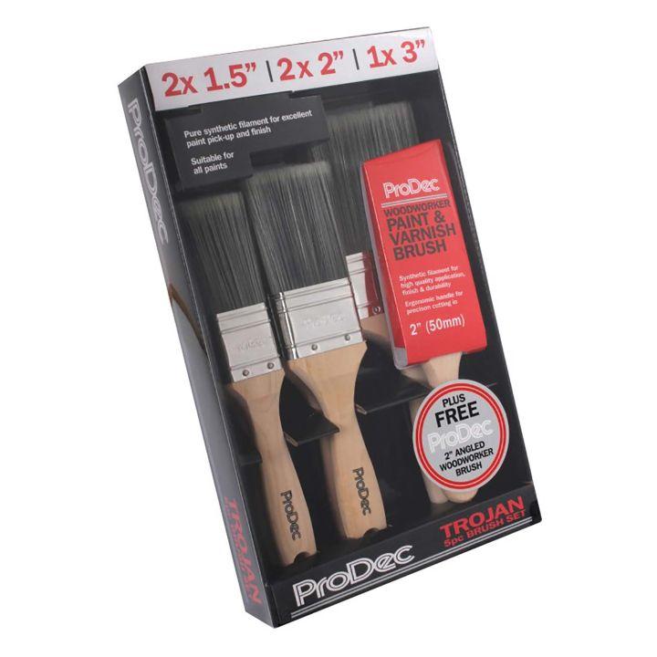 ProDec 5pc Brush Pack