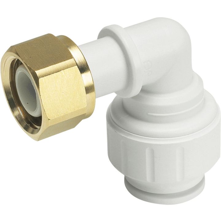JG Speedfit 15mm x ½" Bent Tap Connector
