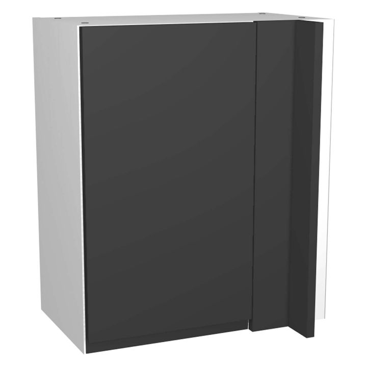 Capri Dark Grey 600mm Straight Corner Wall Unit
