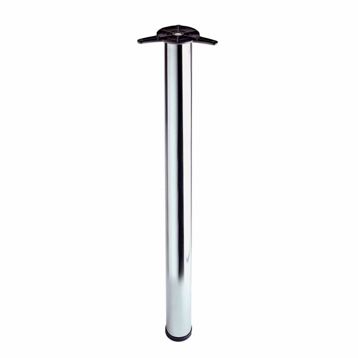 Worktop Support Leg Chrome