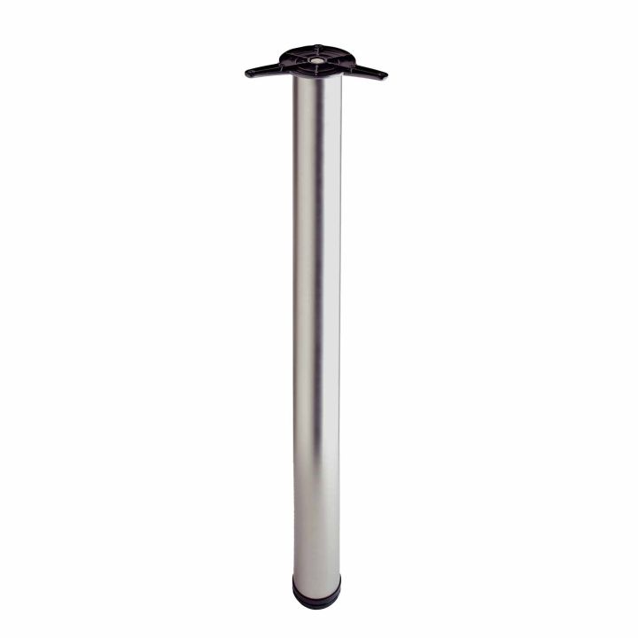 Worktop Support Leg Brushed Nickel