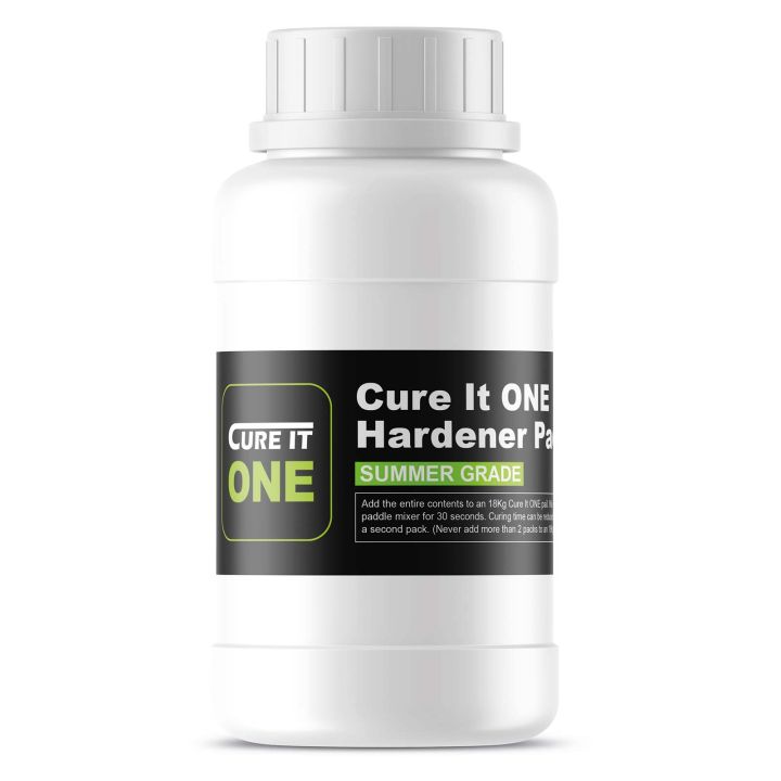 Cure It ONE Summer Hardener Pack (for 18kg can)