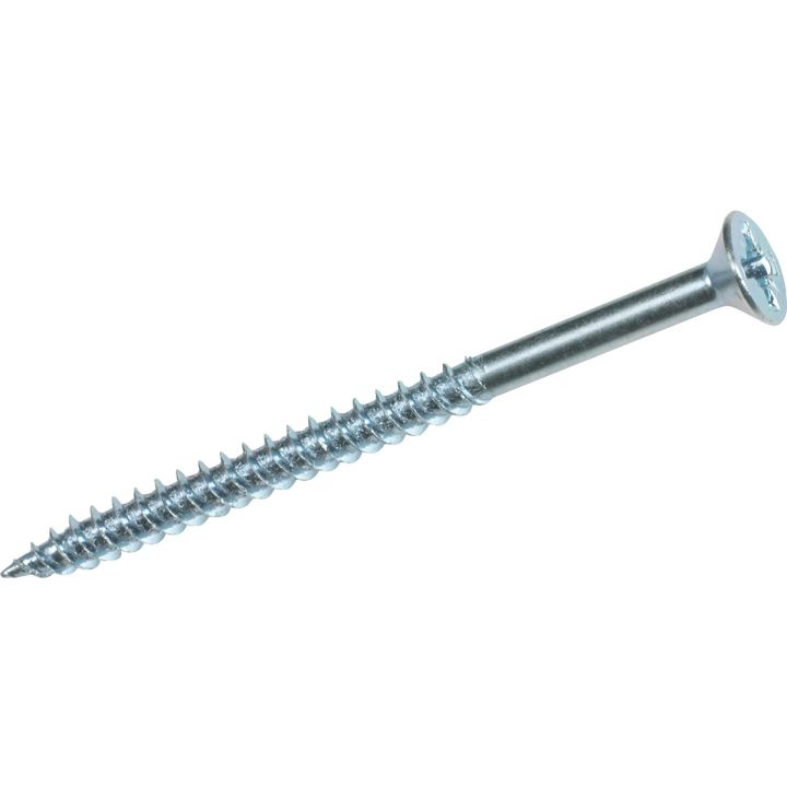 Unifix Twin Thread Woodscrew 5 x 80mm Pack of 25