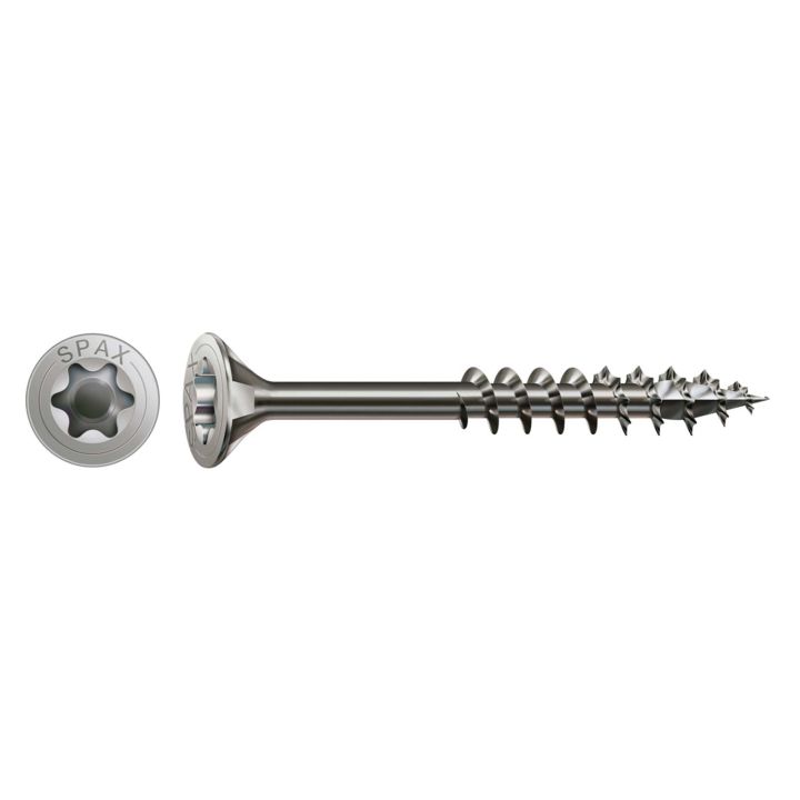 Spax CSK T-Star Stainless Steel Screws 5 x 60mm Pack of 25