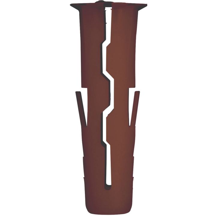 Rawlplug Degated Plugs Brown Pack of 1000