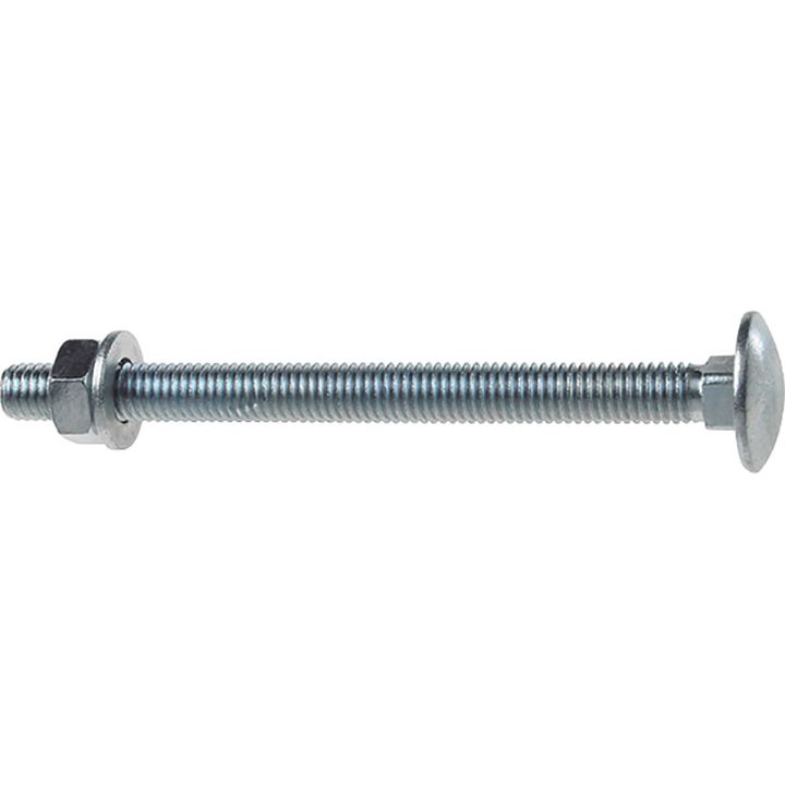 Unifix Cup Square Hex Bolt & Nut M10 x 75mm Pack of 5