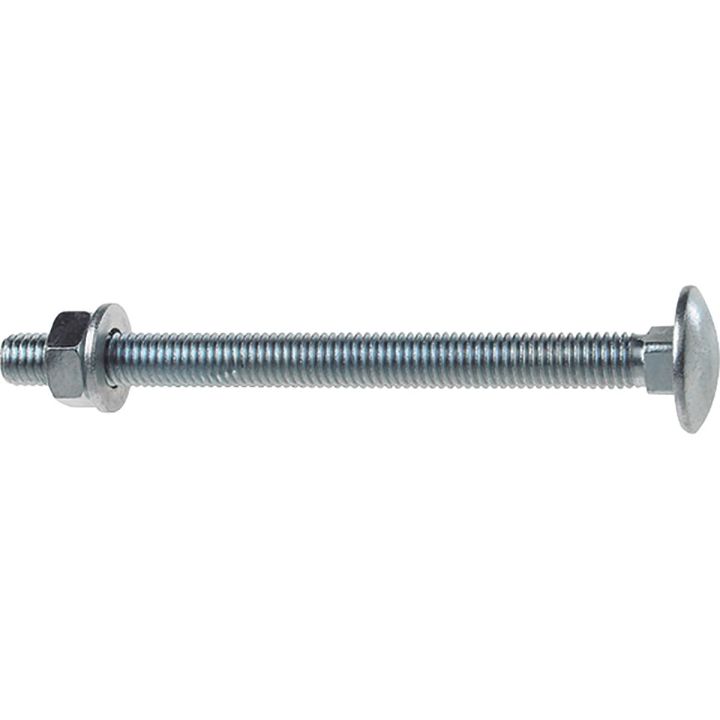Unifix Cup Square Hex Bolt & Nut M6 x 130mm Pack of 5